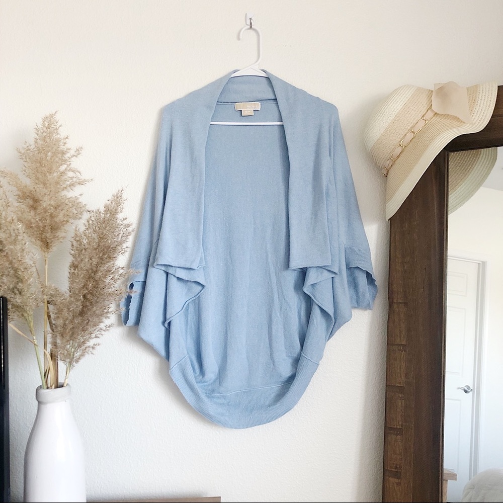 Michael Kors Light Blue Cardigan